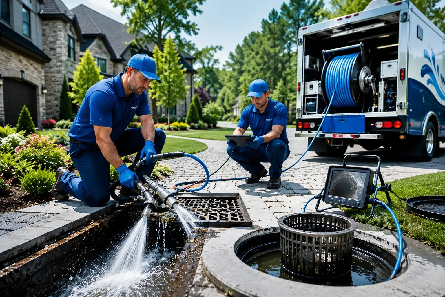 Local outdoor drain cleaning professionals in Commerce, TX