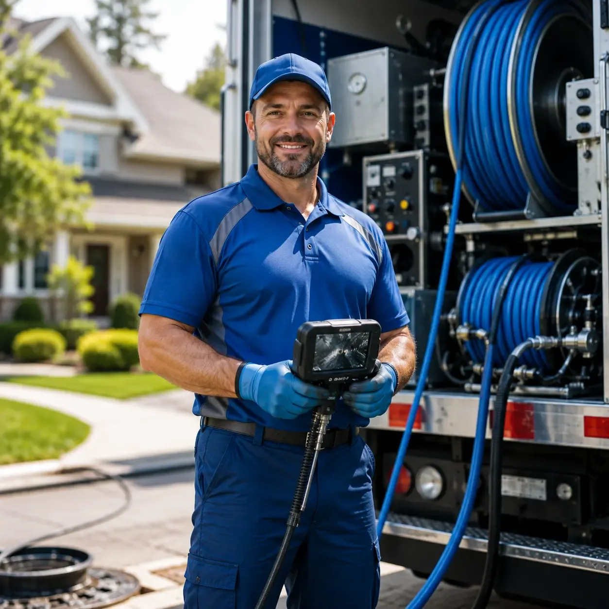 Local outdoor drain cleaning specialists in Commerce, TX
